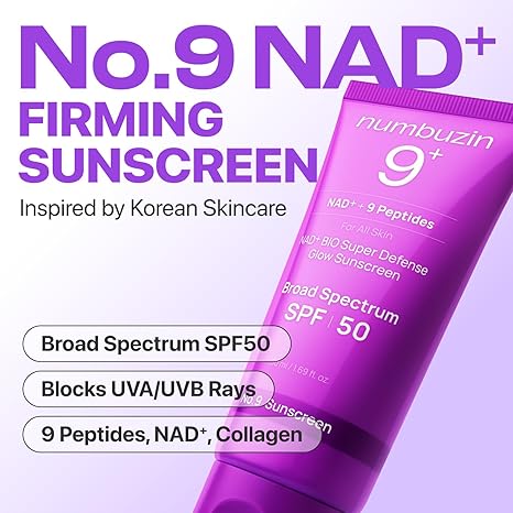 Numbuzin No. 9 NAD Peptides Dewy Sun Essence 50ml