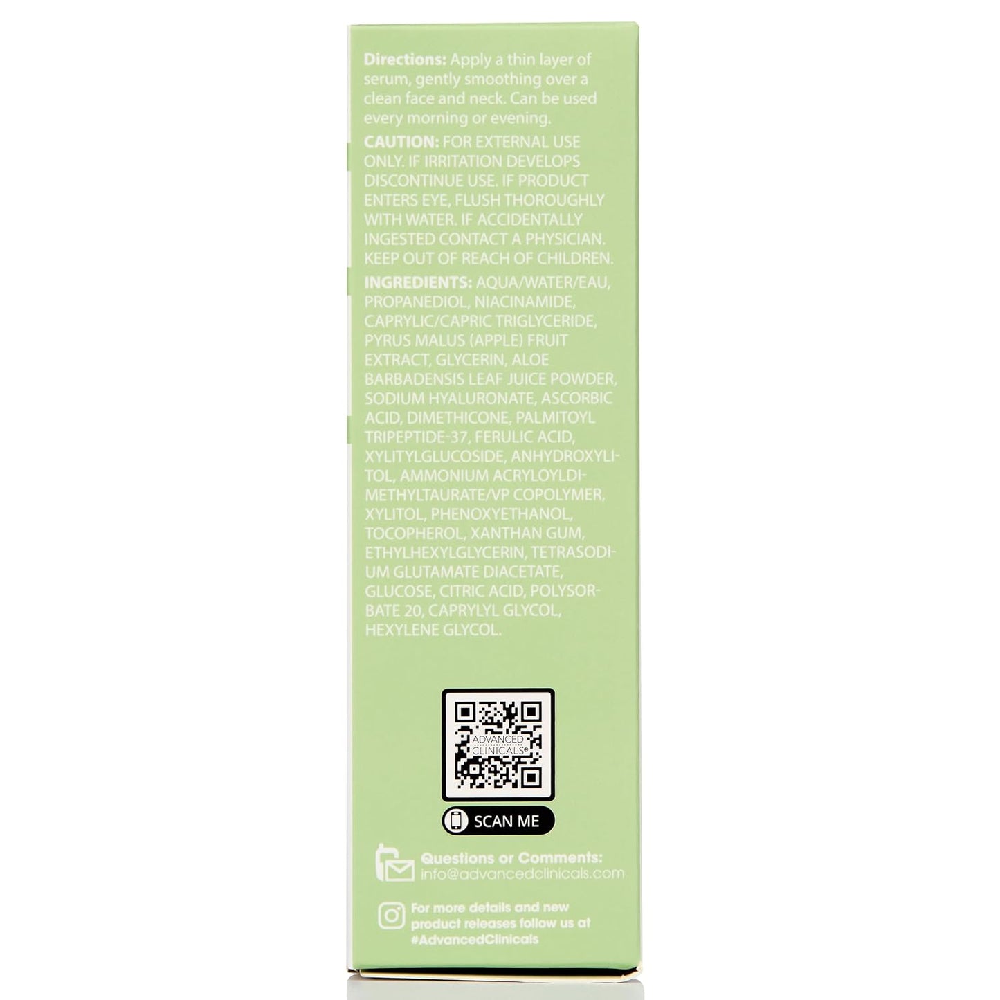 Advanced Clinicals 5% Niacinamide Serum 9