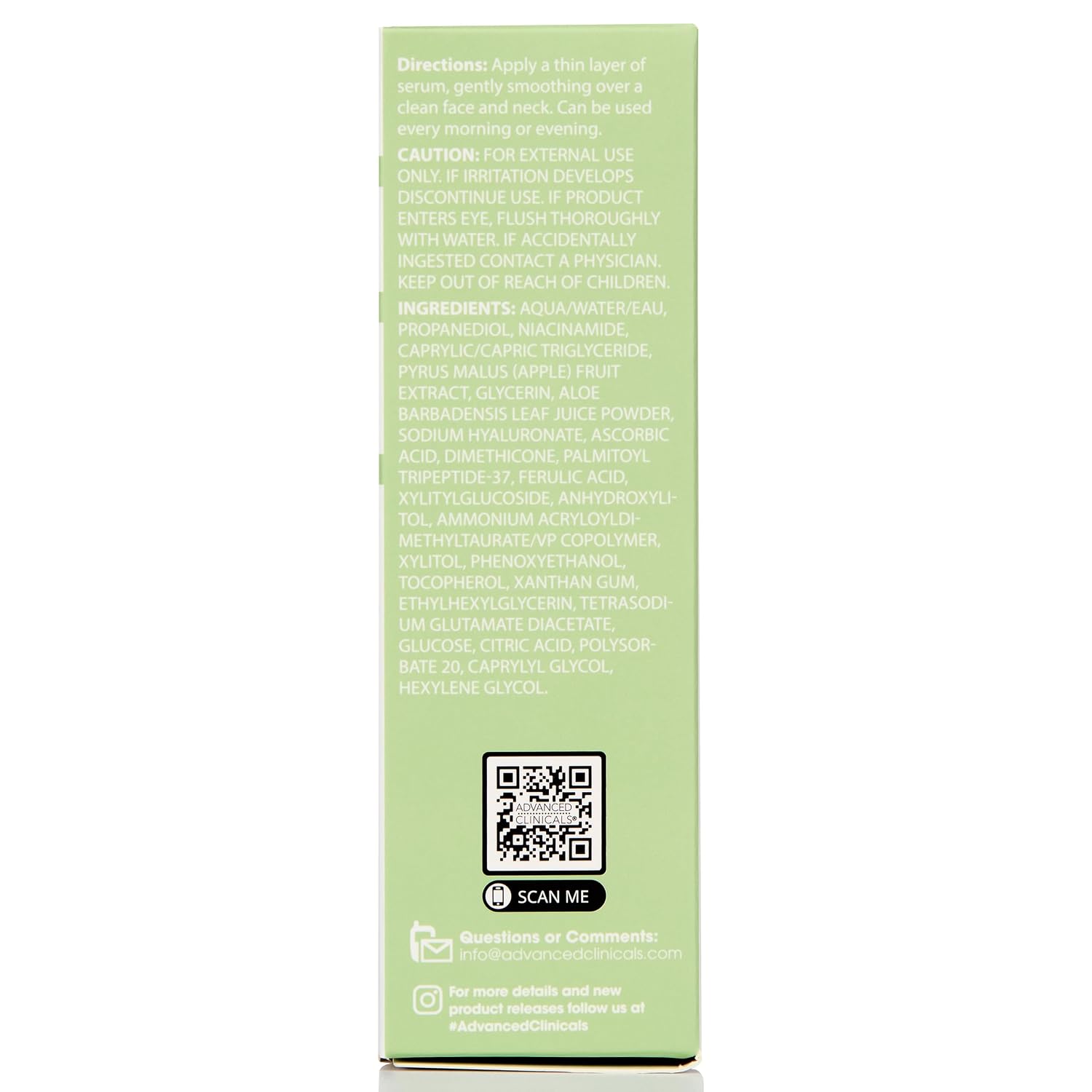 Advanced Clinicals 5% Niacinamide Serum 9