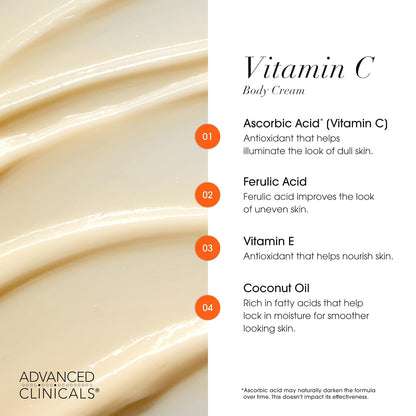 Advanced Clinicals Vitamin C Advanced Brightening Cream 5
