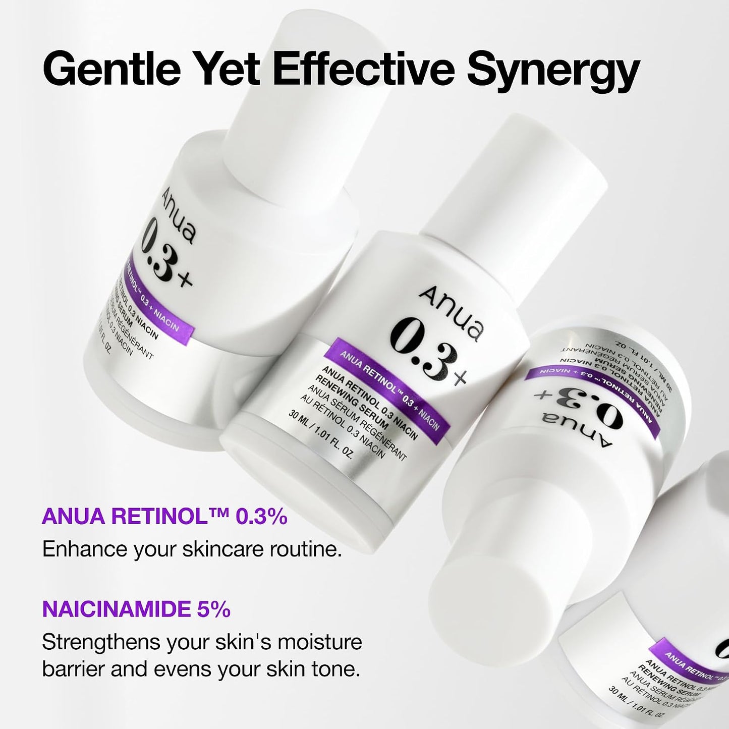 ANUA Nano Retinol 0.3% + Niacin Renewing Serum 4