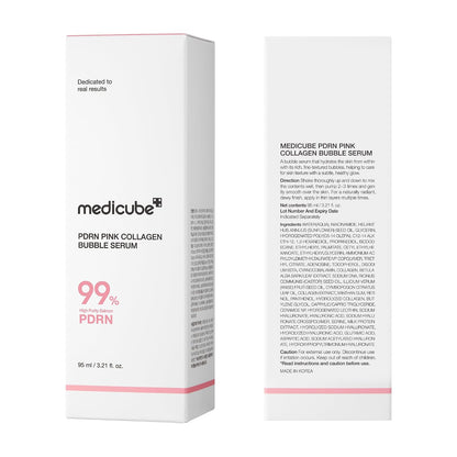Medicube PDRN Pink Collagen Bubble Serum 95ml