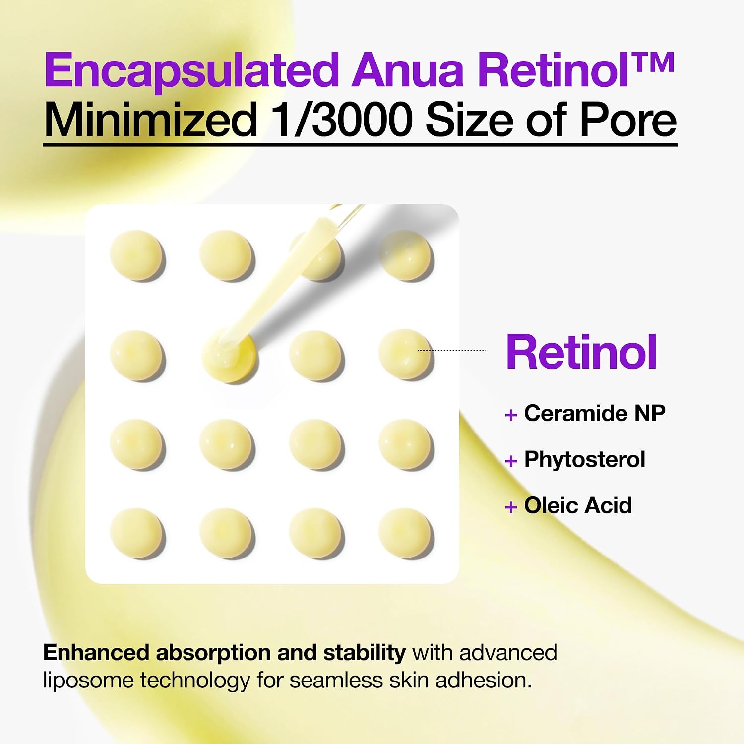 ANUA Nano Retinol 0.3% + Niacin Renewing Serum 6