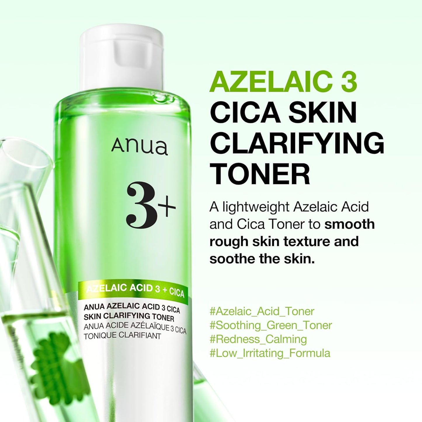 Azelaic Acid 3 + Cica Skin Clarifying Toner (250ml)