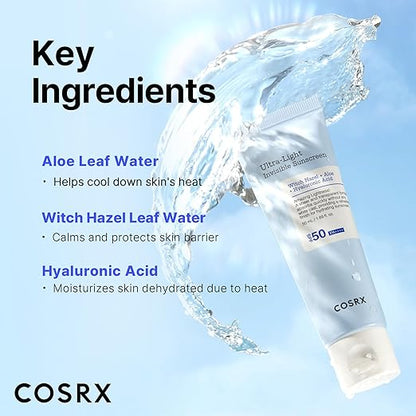 Ultra-Light Invisible Sunscreen SPF50 - 50 ml