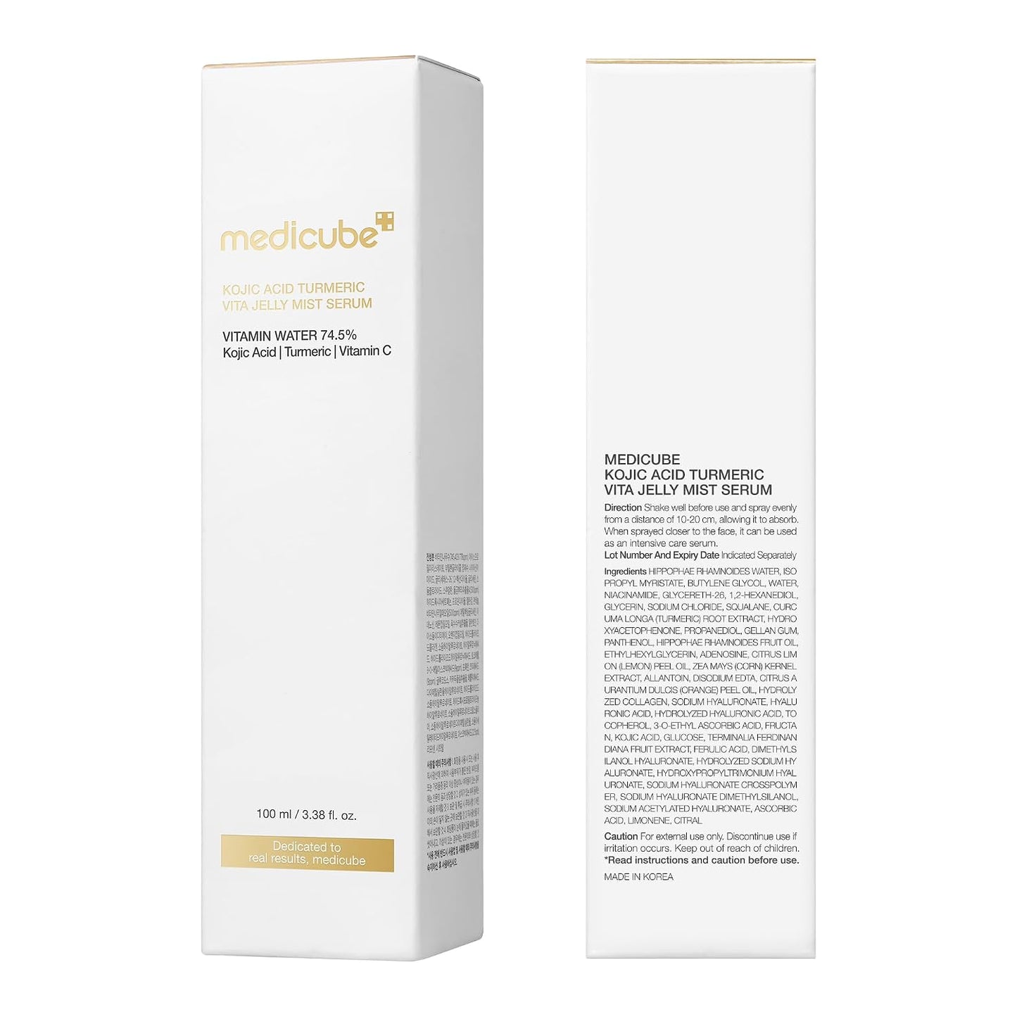 Medicube Kojic Acid Turmeric Vita Jelly Mist Serum 100ml
