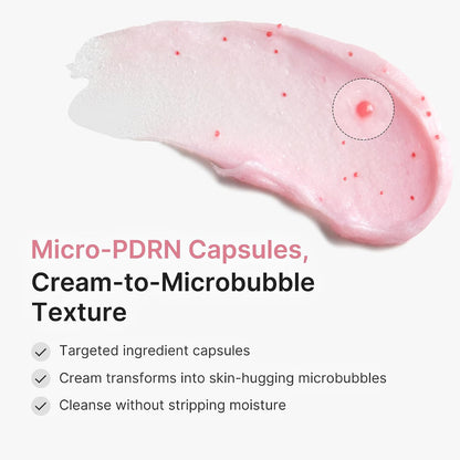 Medicube PDRN Pink Glutathione Capsule Cleansing Foam 6