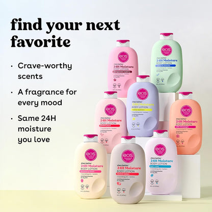 EOS - 24H Moisture Body Lotion, Vanilla Cashmere ,(473 ml)