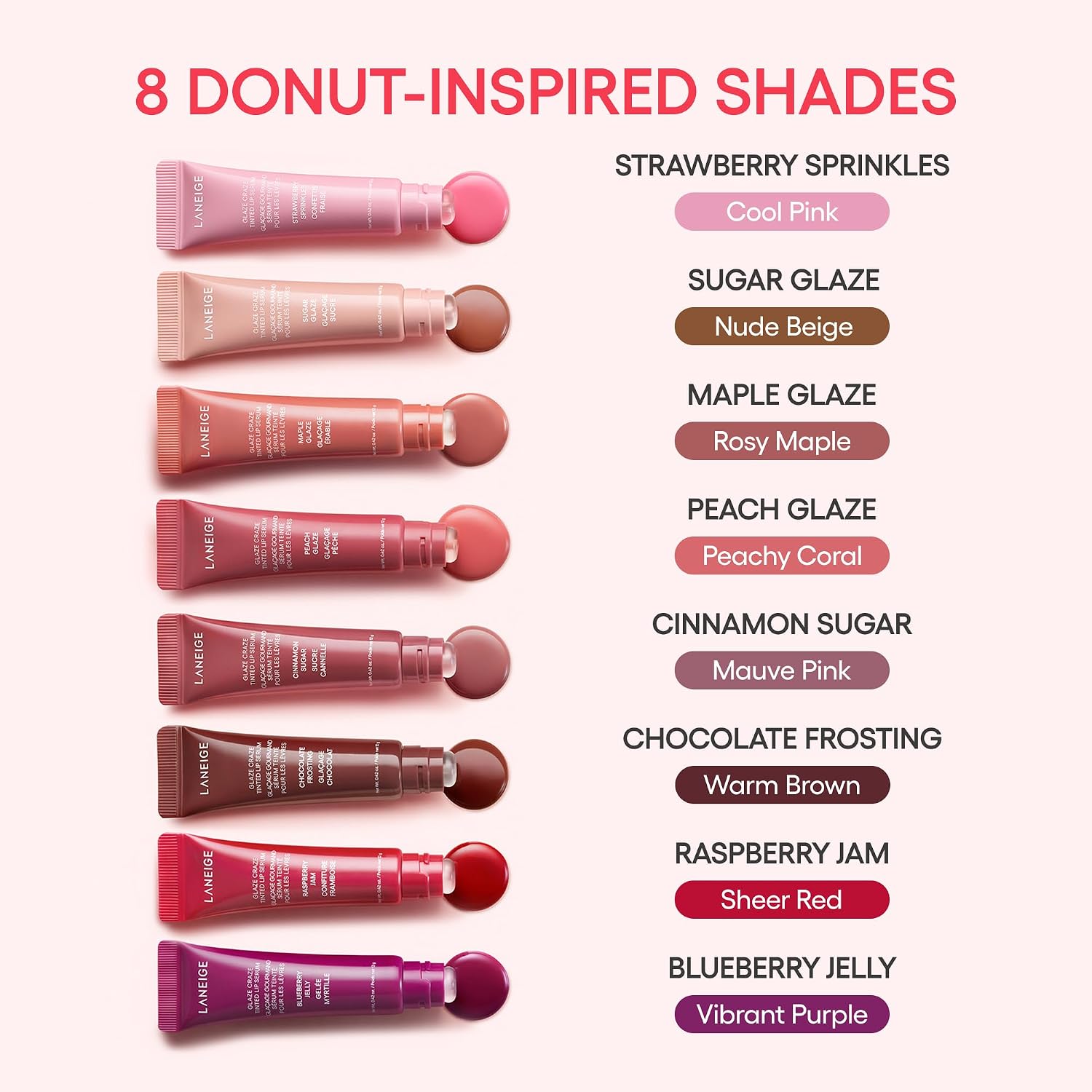 Laneige Glaze Craze Tinted Lip Serum Strawberry 10