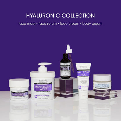 Advanced Clinicals Hyaluronic Serum 6
