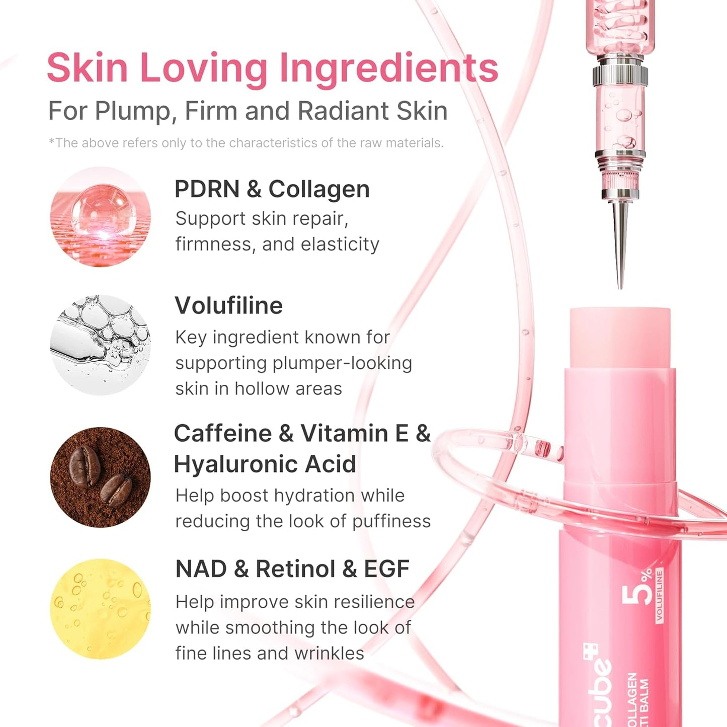 Medicube PDRN Pink Collagen Volume Multi Balm Stick 5% 10gm