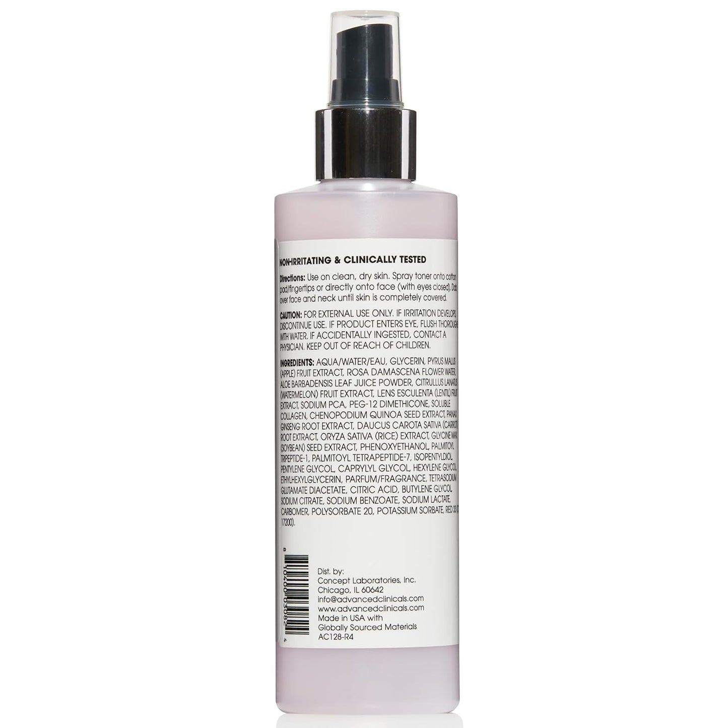 Advanced Clinicals Rosewater Toner 9