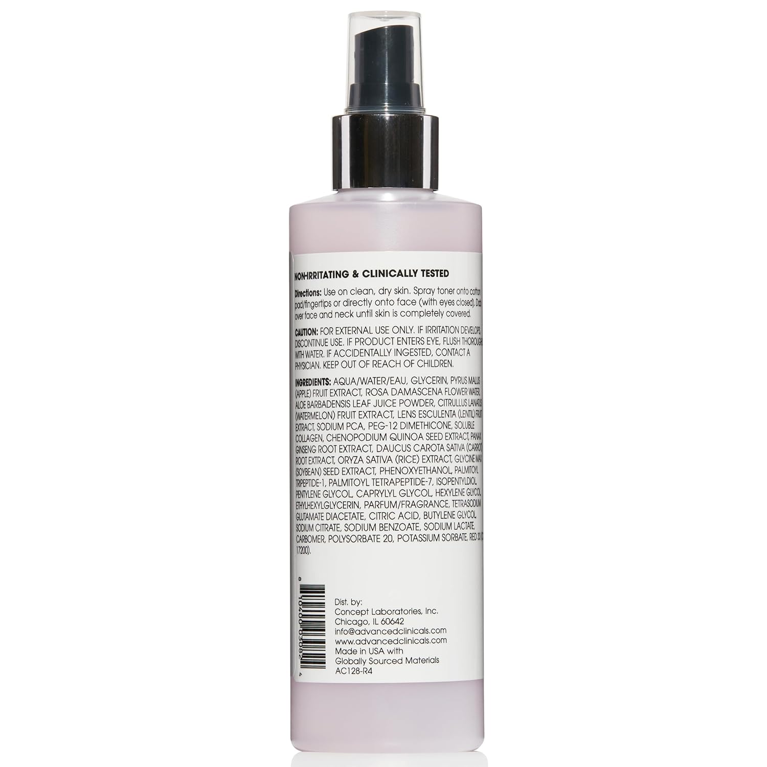 Advanced Clinicals Rosewater Toner 9