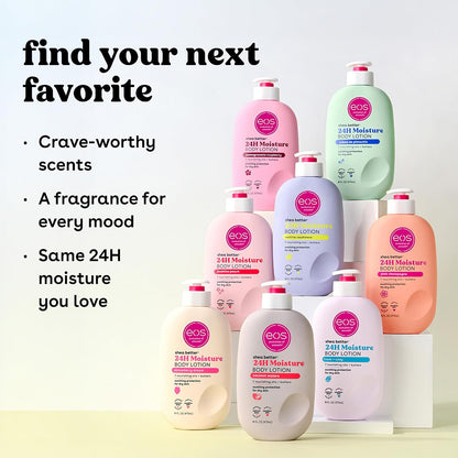 EOS - 24H Moisture Body Lotion, Pomegranate Raspberry,(473 ml)