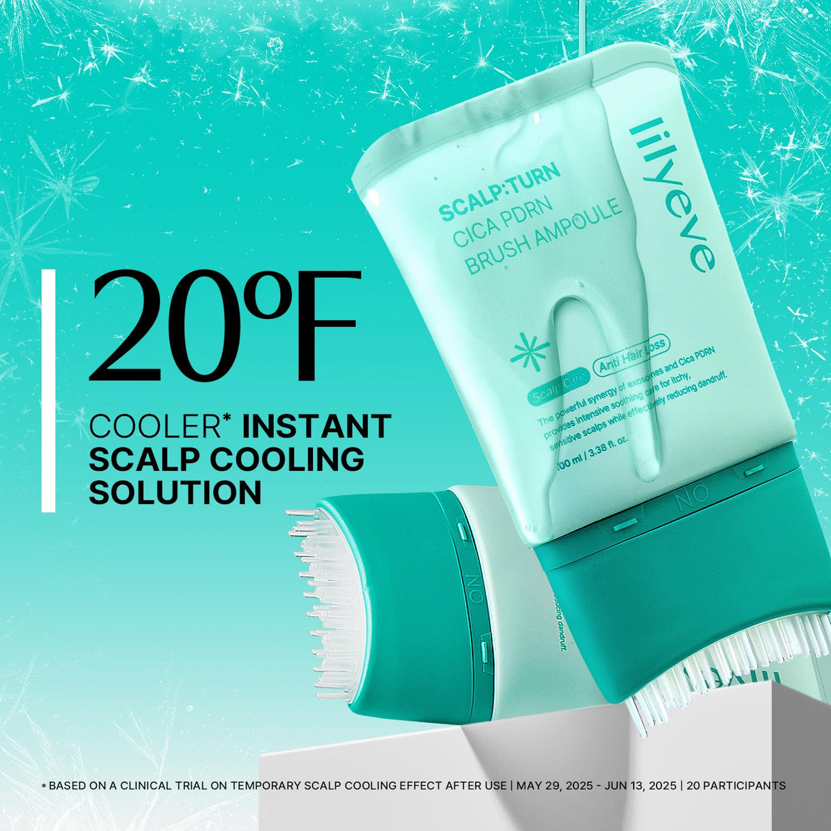 LILYEVE Scalp Turn Cica PDRN Brush Ampoule 2