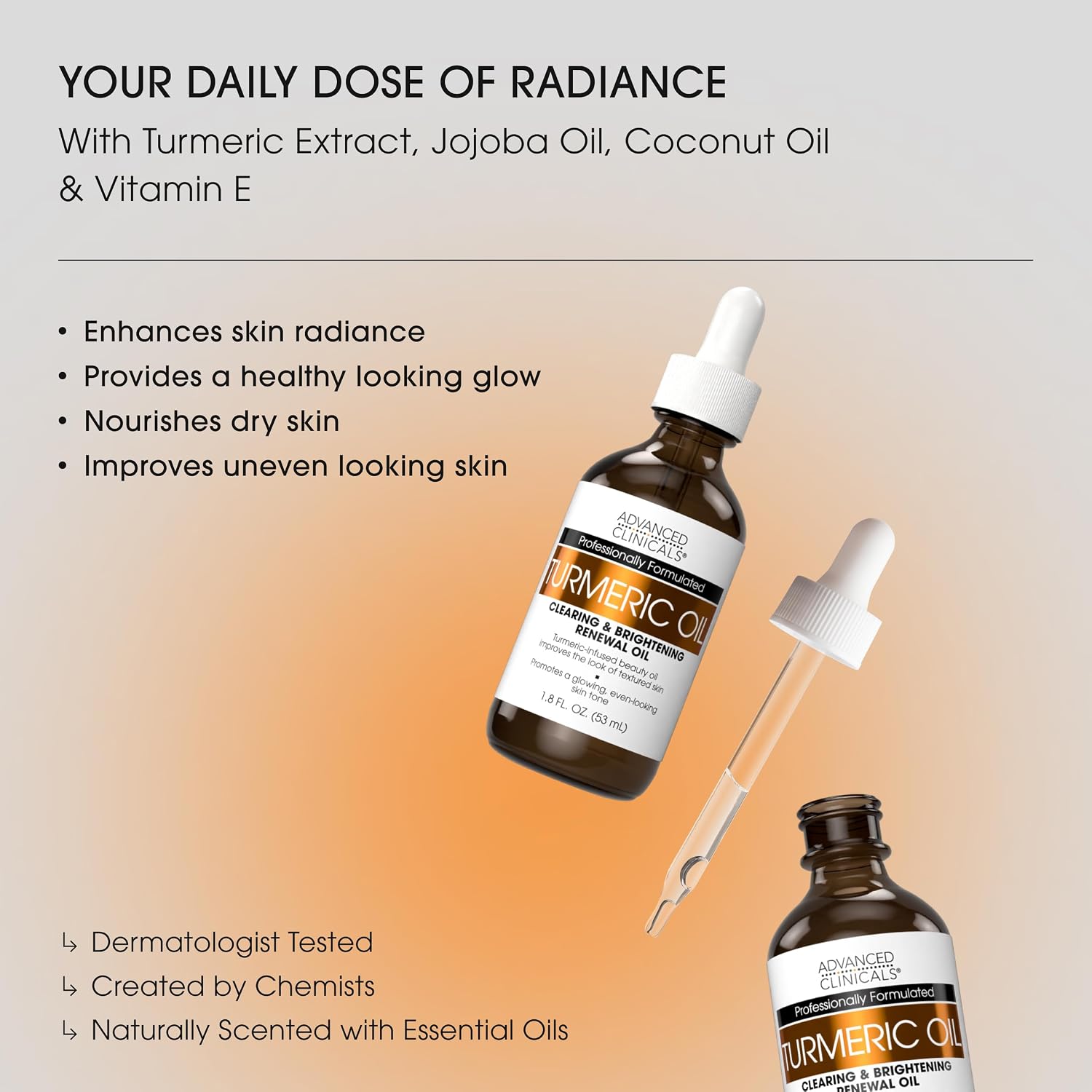 Advanced Clinicals Turmeric Oil 2