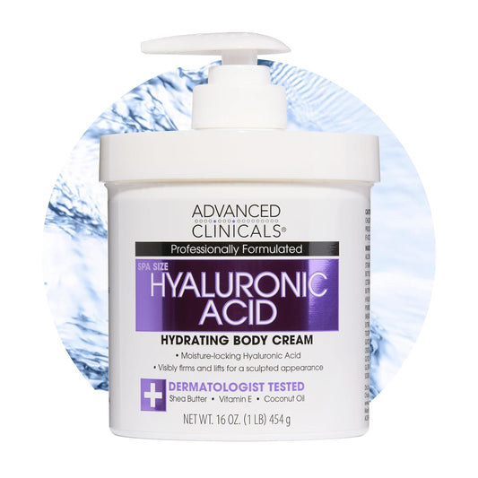 Advanced Clinicals - Hyaluronic Acid Instant Skin Hydrator 454grams
