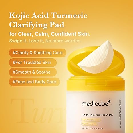 Kojic Acid Turmeric Pad 70 Pads