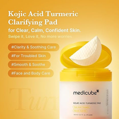 Kojic Acid Turmeric Pad 70 Pads