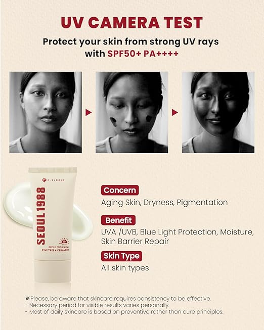 SEOUL 1988 Sun: Pine Tree + Ceramide (50ml)