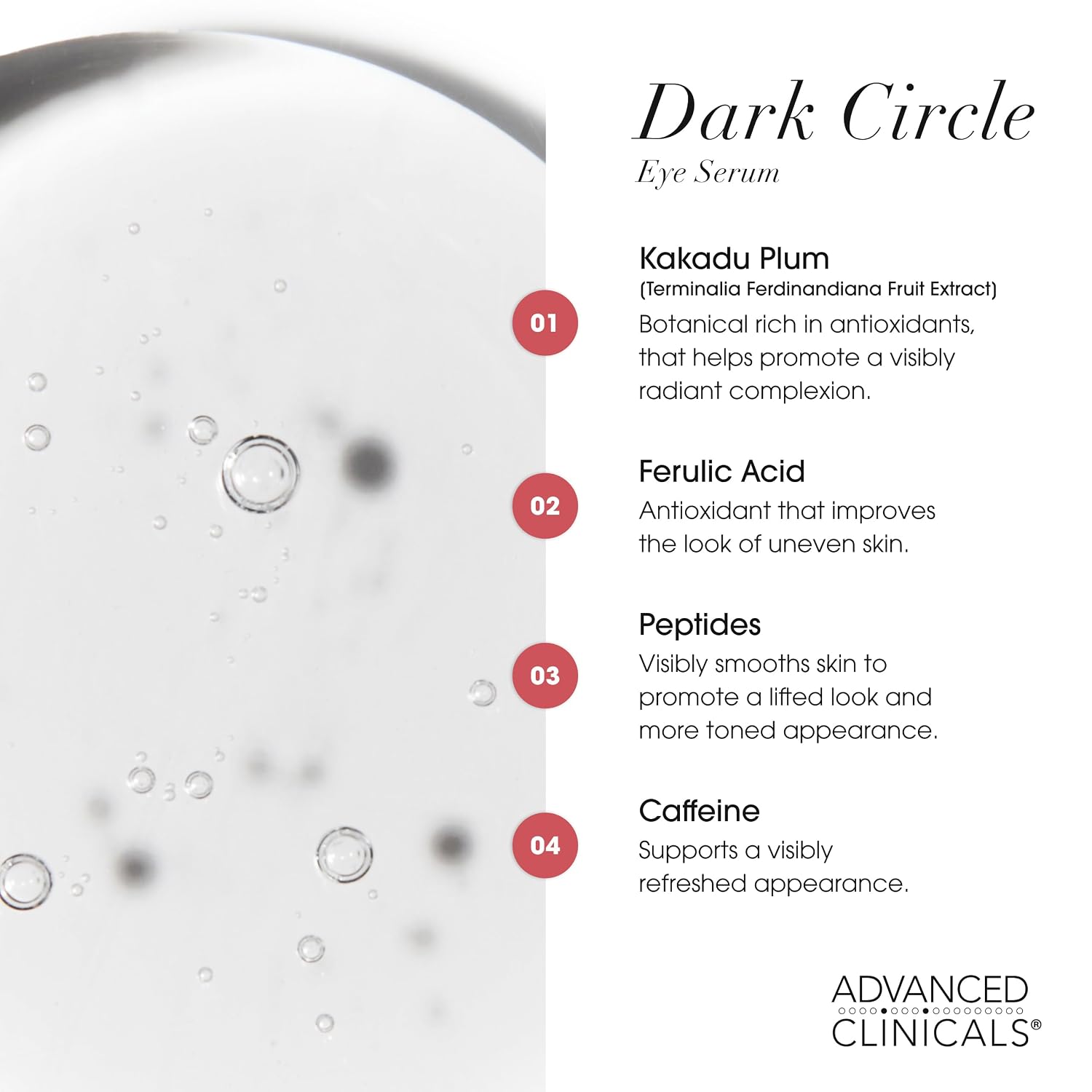 Advanced Clinicals Dark Circle Eye Serum 4