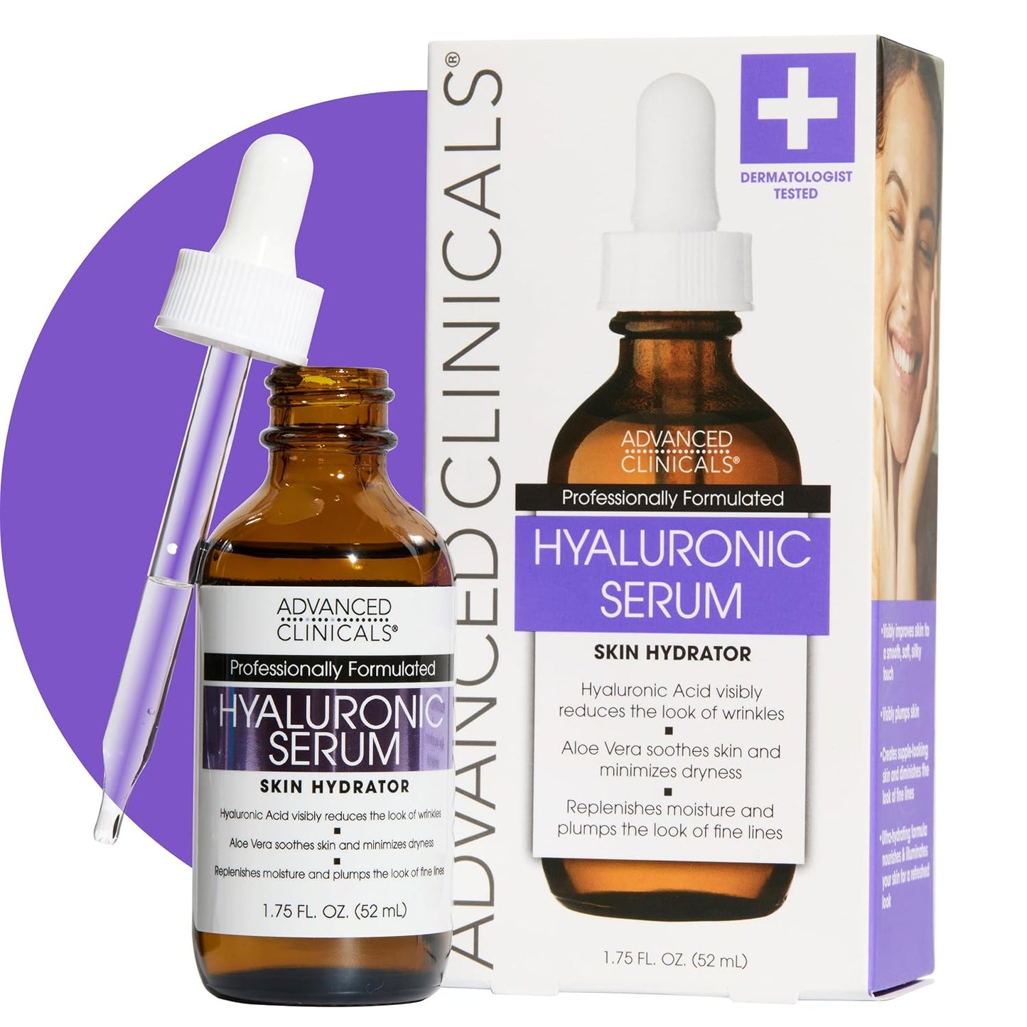 Advanced Clinicals Hyaluronic Serum 1