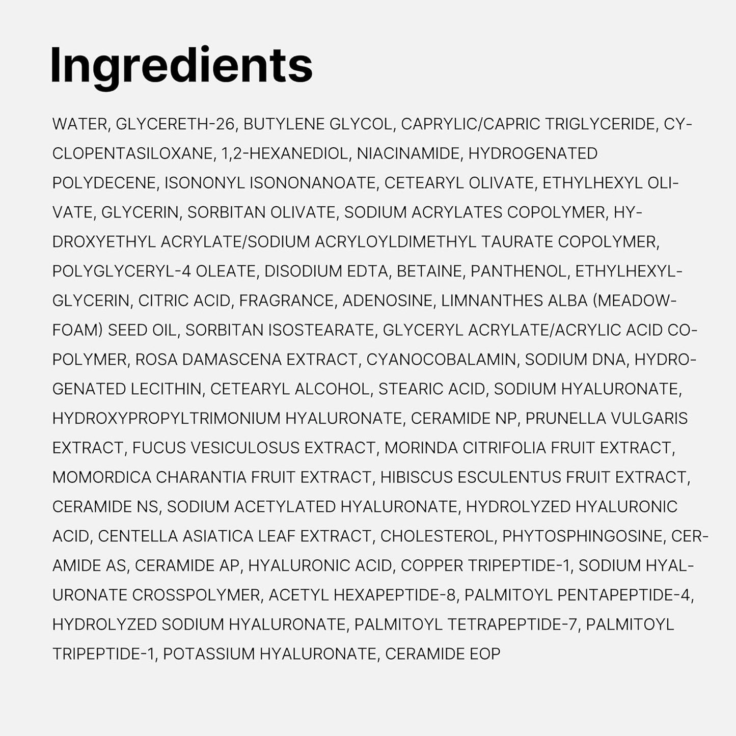 PDRN Pink Hyaluronic Moisturizing Cream - 50ml