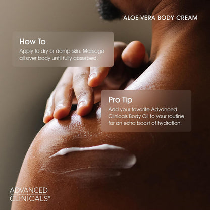 Advanced Clinicals Aloe Vera Soothe + Recover Cream 7