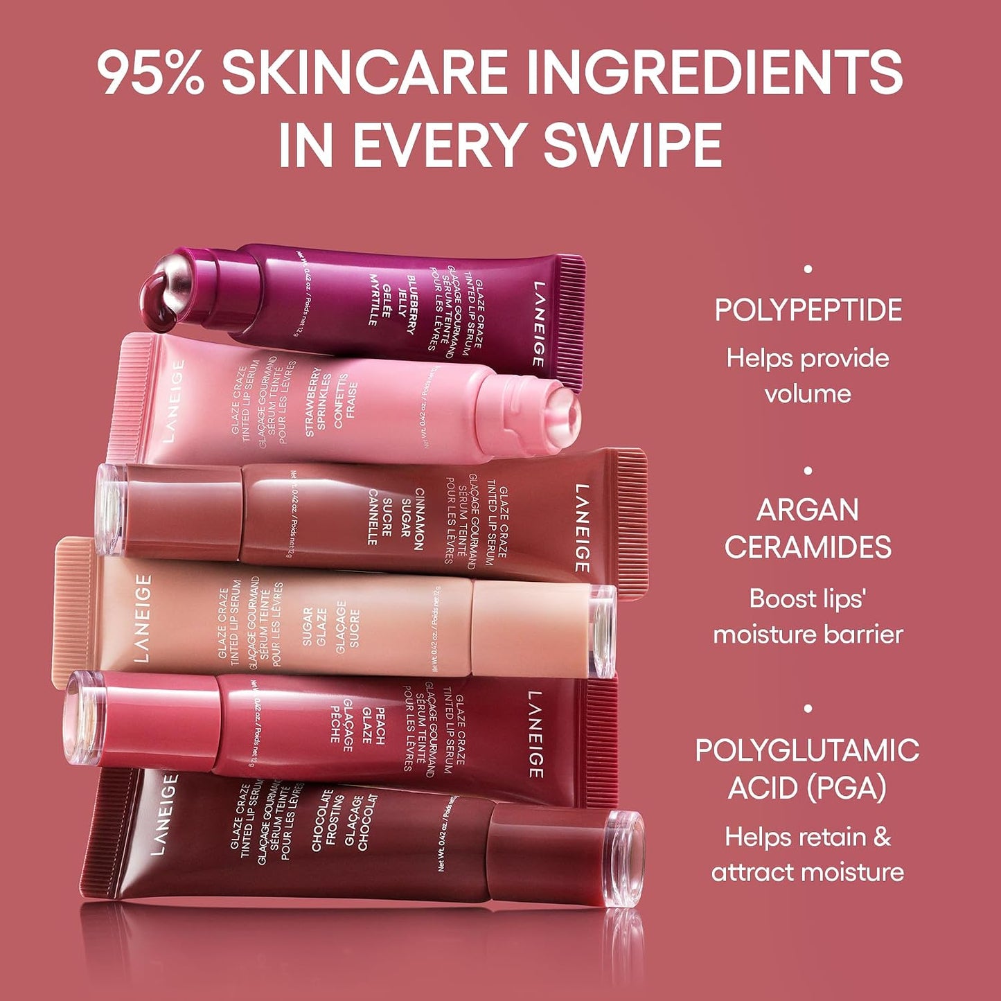 Laneige Glaze Craze Tinted Lip Serum Maple 6