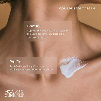 Advanced Clinicals - Collagen Skin Rescue Cream 454grams