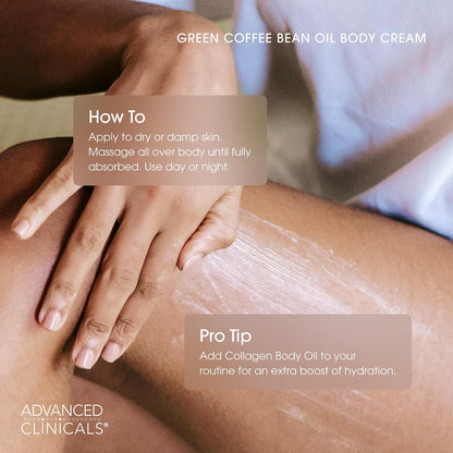 Advanced Clinicals Green Coffee Bean Oil Thermo-Firming Cream 7