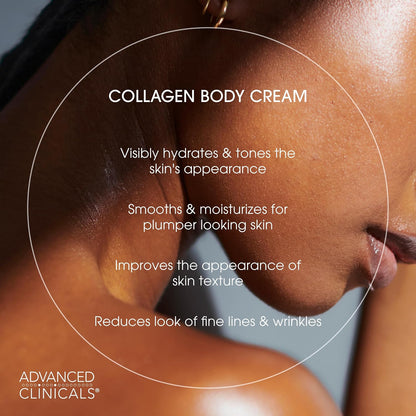 Advanced Clinicals - Collagen Skin Rescue Cream 454grams