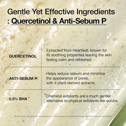 Heartleaf Quercetinol Pore Deep Cleansing Foam