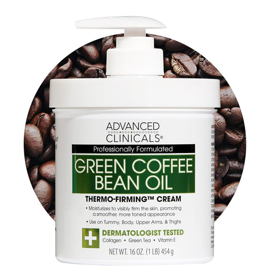 Advanced Clinicals Green Coffee Bean Oil Thermo-Firming Cream 1
