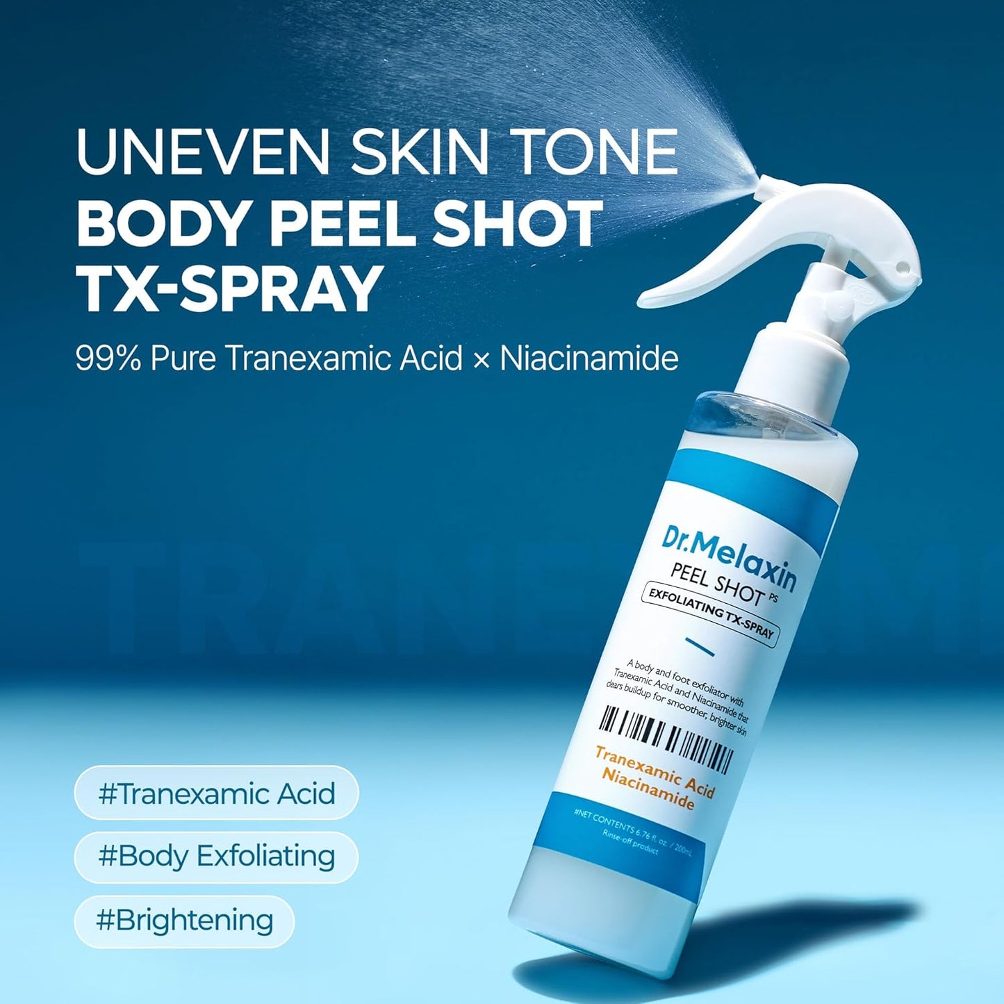 Peel Shot Exfoliating TX-Spray (Tranexamic Acid + Niacinamide) – 200ml