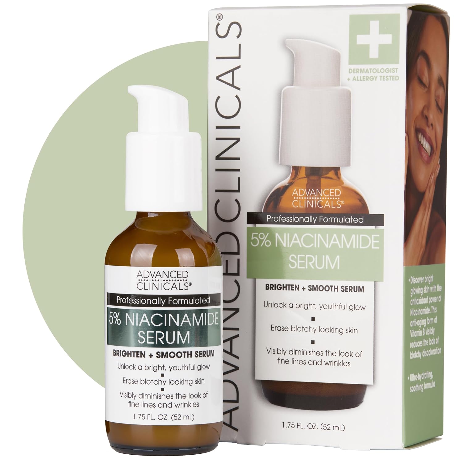 Advanced Clinicals 5% Niacinamide Serum 1