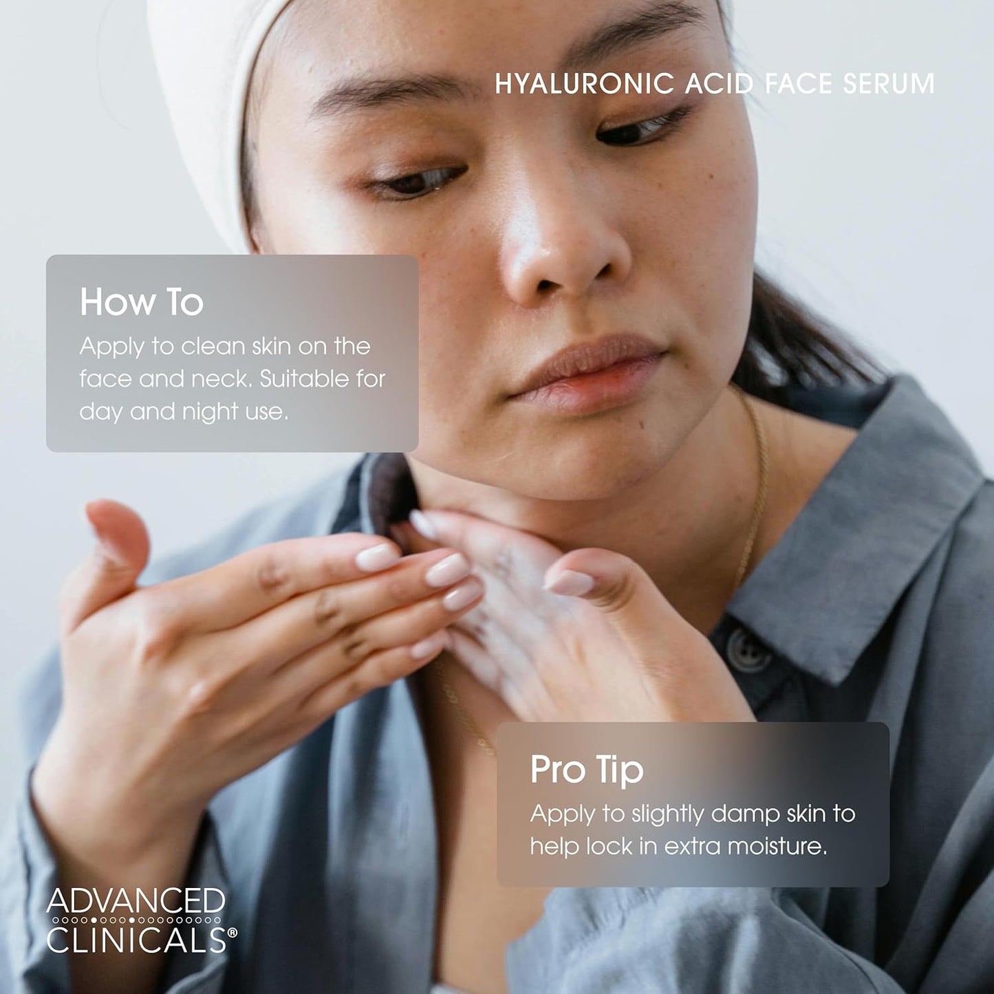 Advanced Clinicals Hyaluronic Serum 5