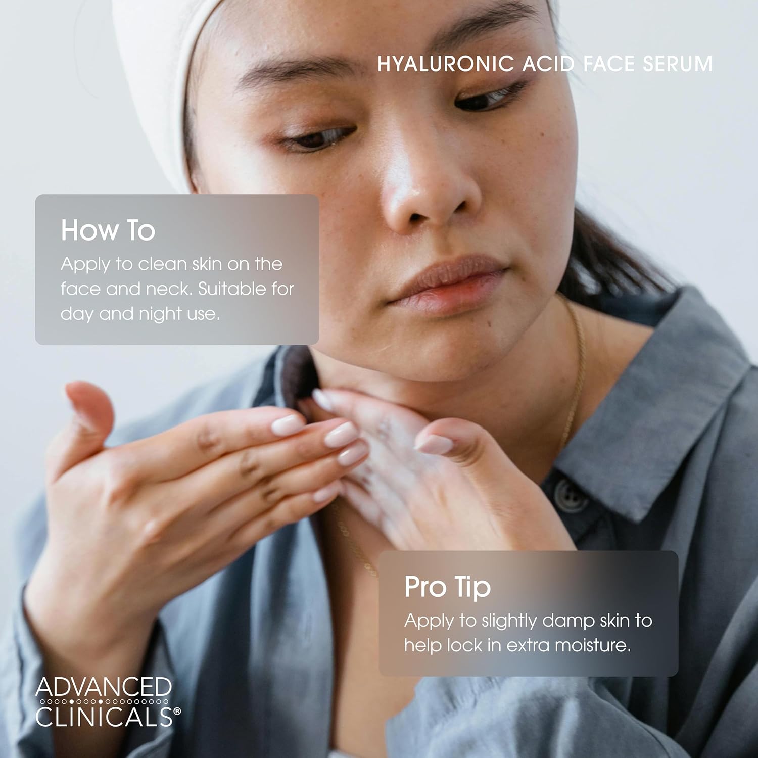 Advanced Clinicals Hyaluronic Serum 5