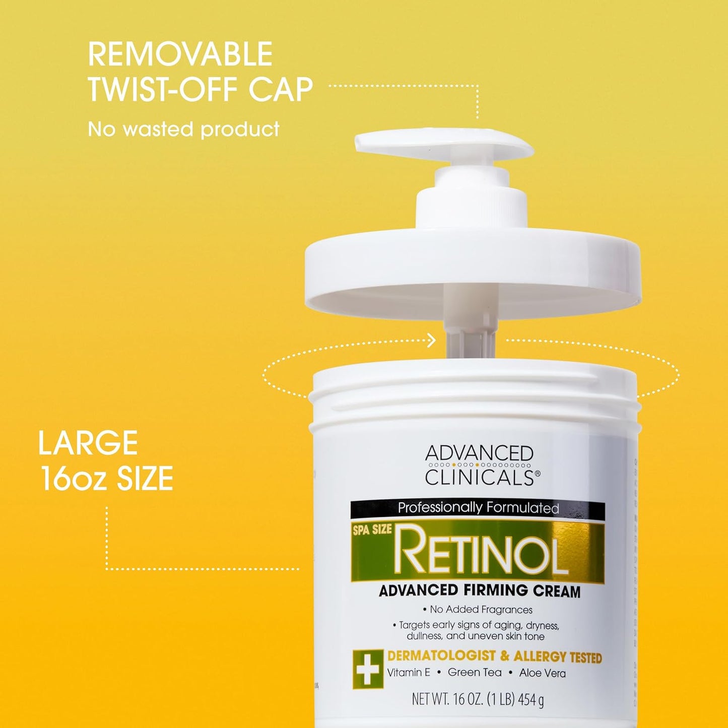Advanced Clinicals Retinol Advanced Firming Cream 5