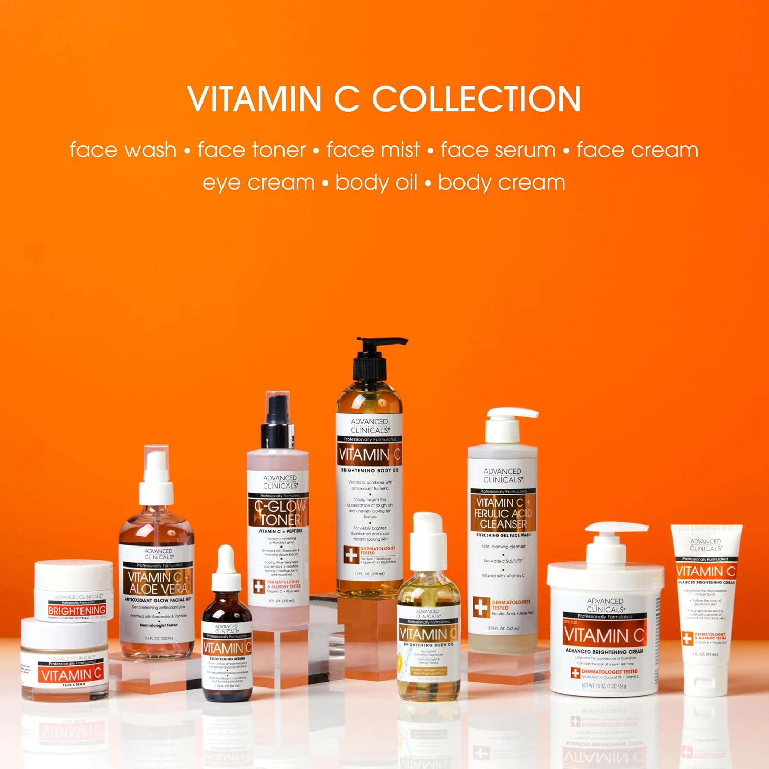 Vitamin C Ferulic Acid Antioxidant Glow Facial Mist 7