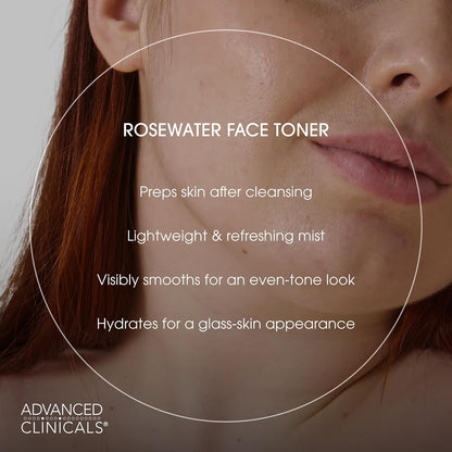 Advanced Clinicals Rosewater Toner 3