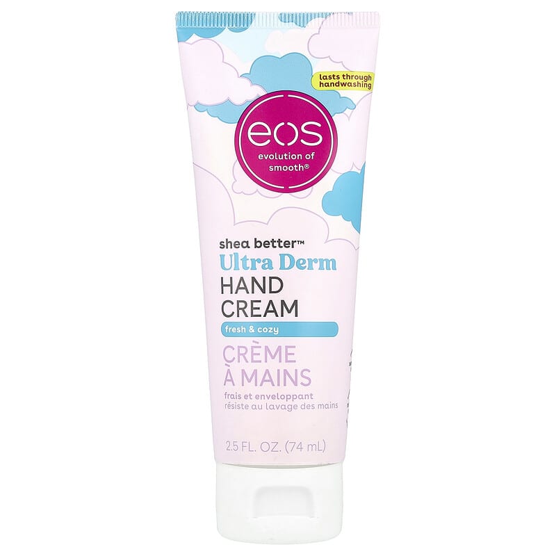 EOS - Ultra Derm Hand Cream, Fresh & Cozy,(74 ml)