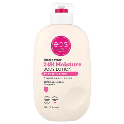 EOS 24H Moisture Body Lotion Strawberry Dream 8