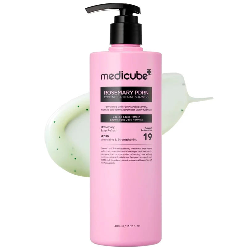Rosemary PDRN Cooling Thickening Shampoo -400ml