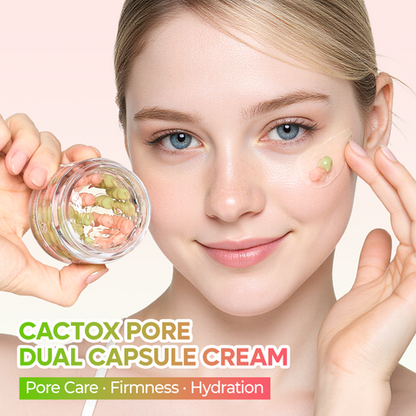 Dr. Melaxin Cactox Pore Relief Dual Capsule Cream - detail