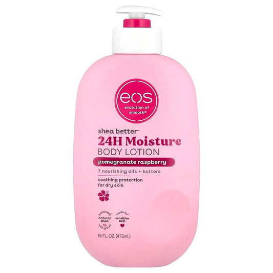 EOS - 24H Moisture Body Lotion, Pomegranate Raspberry,(473 ml)