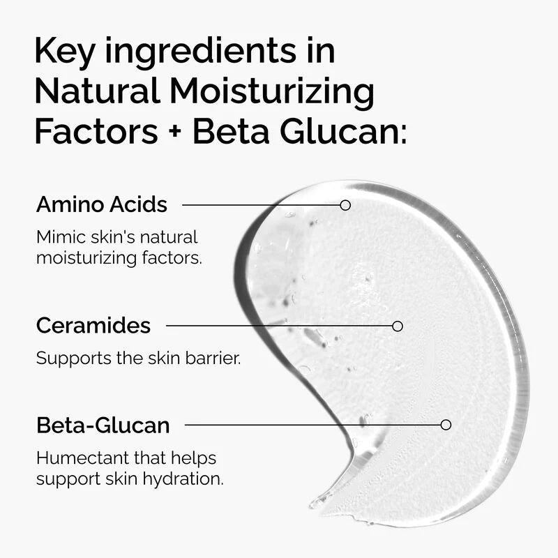 Natural Moisturizing Factors + Beta Glucan - 1 oz / 30 ml