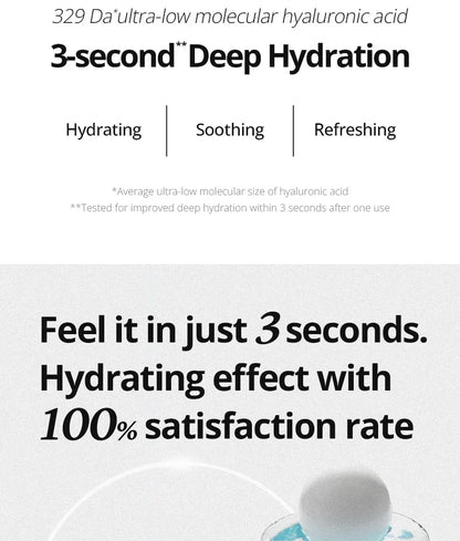 Ultra-Low Molecular Hyaluronic Acid Toner  300Ml
