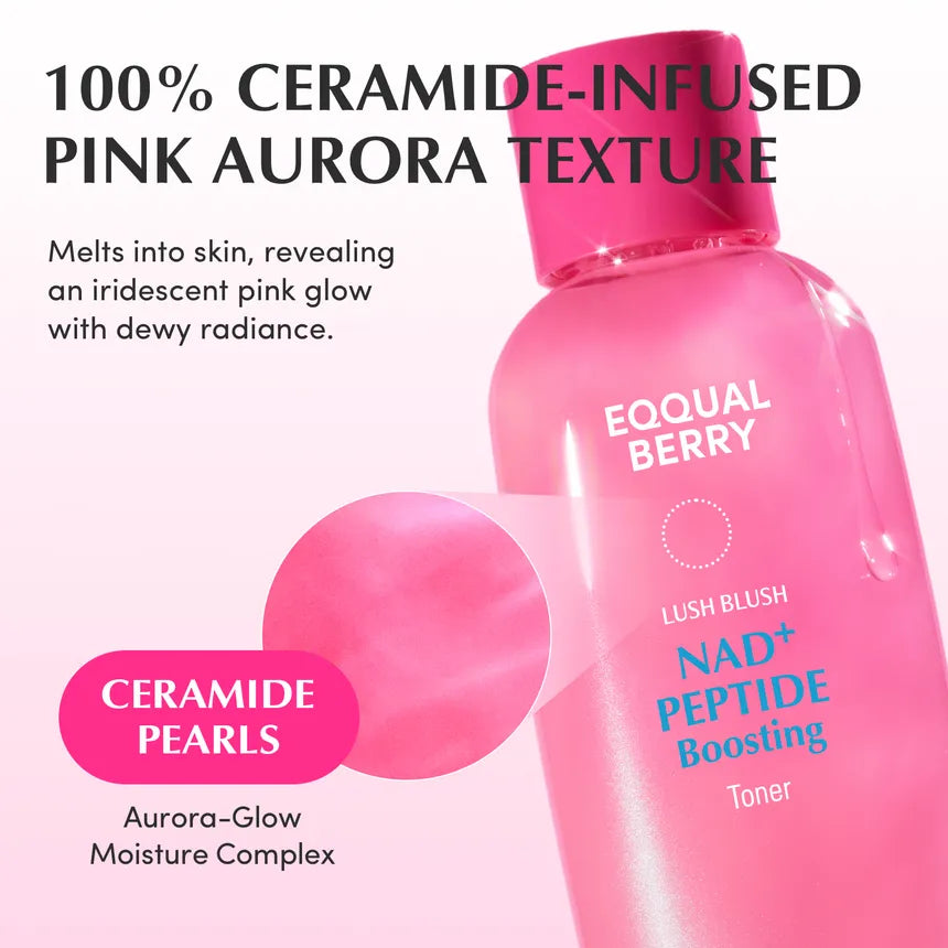 EQQUALBERRY - NAD+ Peptide Boosting Toner