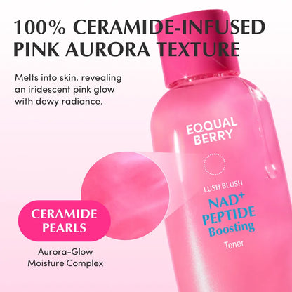 EQQUALBERRY - NAD+ Peptide Boosting Toner